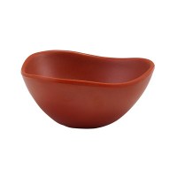 Terracotta Melamine Triangular Ramekin